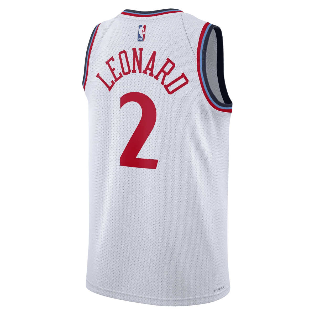 Kawhi Leonard 2 LA Clippers White Association Jersey - Elite Zone Sports