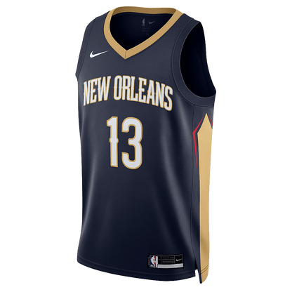 Kelly Olynyk 13 New Orleans Pelicans Navy Icon Jersey - Elite Zone Sports