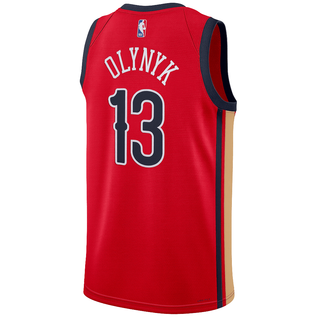 Kelly Olynyk 13 New Orleans Pelicans Red Statement Jersey - Elite Zone Sports