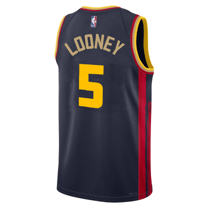 Kevon Looney 5 Golden State Warriors Navy City Edition Jersey - Elite Zone Sports