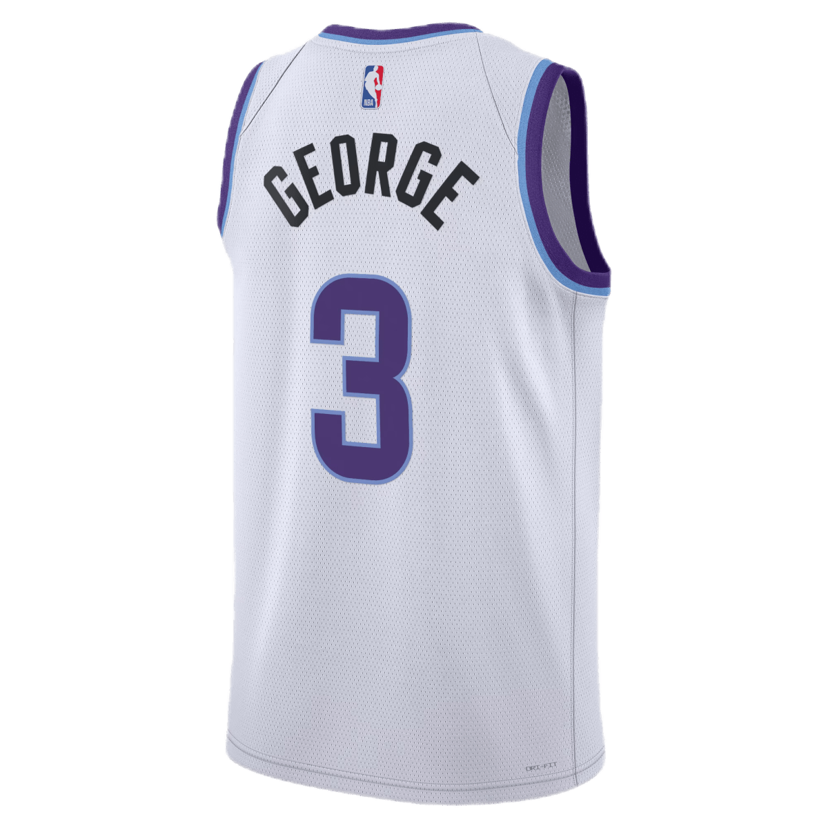 Keyonte George 3 Utah Jazz White Association Jersey - Elite Zone Sports