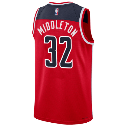 Khris Middleton 32 Washington Wizards Red Icon Jersey - Elite Zone Sports