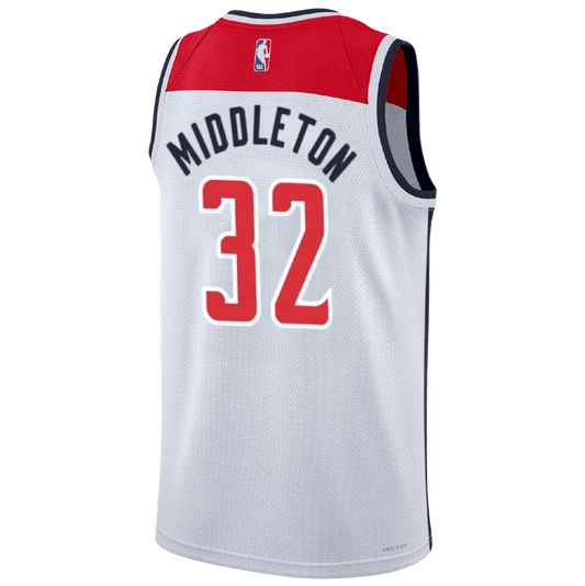 Khris Middleton 32 Washington Wizards White Association Jersey - Elite Zone Sports