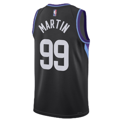 KJ Martin 99 Utah Jazz Black Statement Jersey - Elite Zone Sports