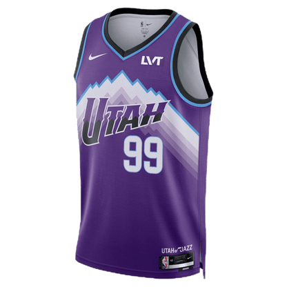 KJ Martin 99 Utah Jazz Purple Icon Jersey - Elite Zone Sports