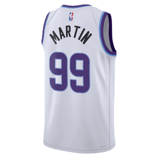 KJ Martin 99 Utah Jazz White Association Jersey - Elite Zone Sports
