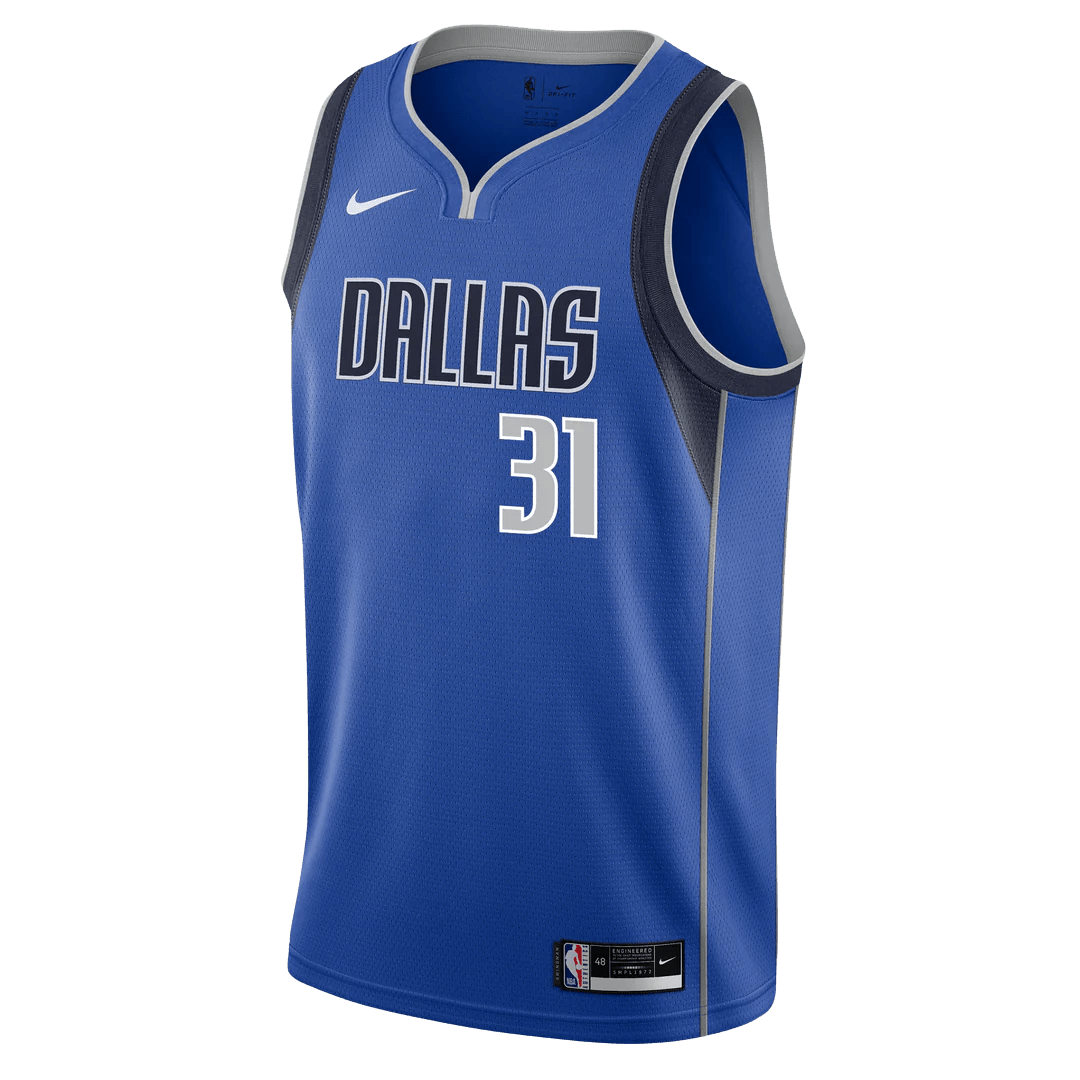 Klay Thompson 31 Dallas Mavericks Blue Icon Jersey - Elite Zone Sports