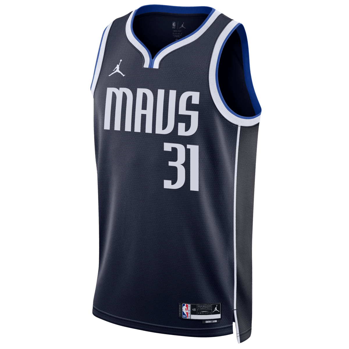 Klay Thompson 31 Dallas Mavericks Navy Statement Jersey - Elite Zone Sports