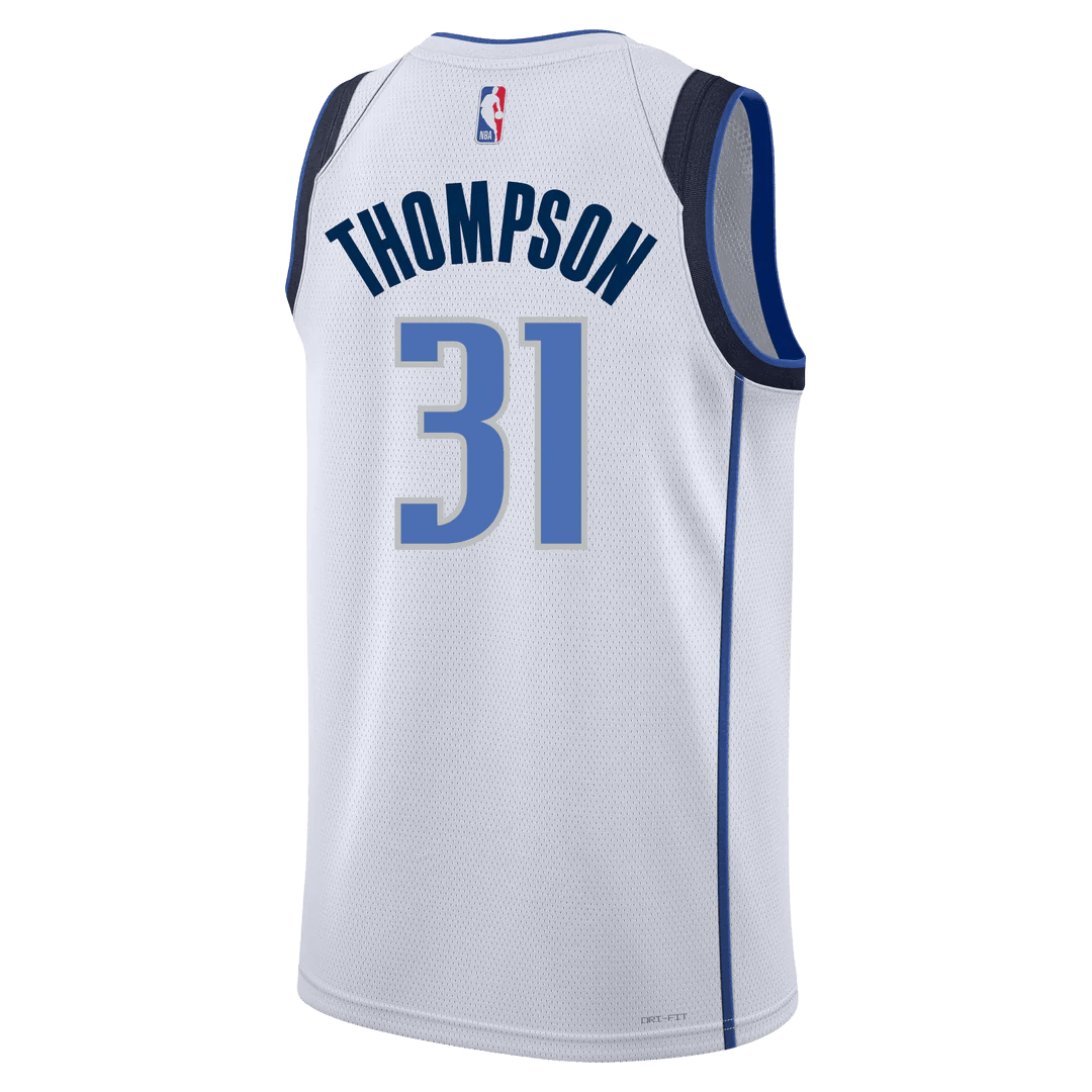 Klay Thompson 31 Dallas Mavericks White Association Jersey - Elite Zone Sports