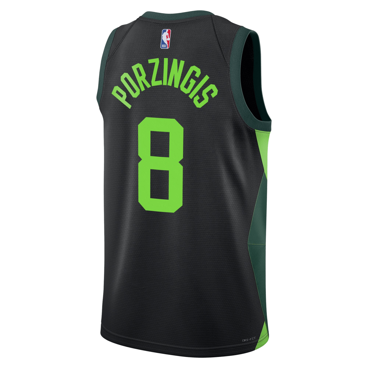 Kristaps Porzingis 8 Boston Celtics Black City Edition Jersey - Elite Zone Sports