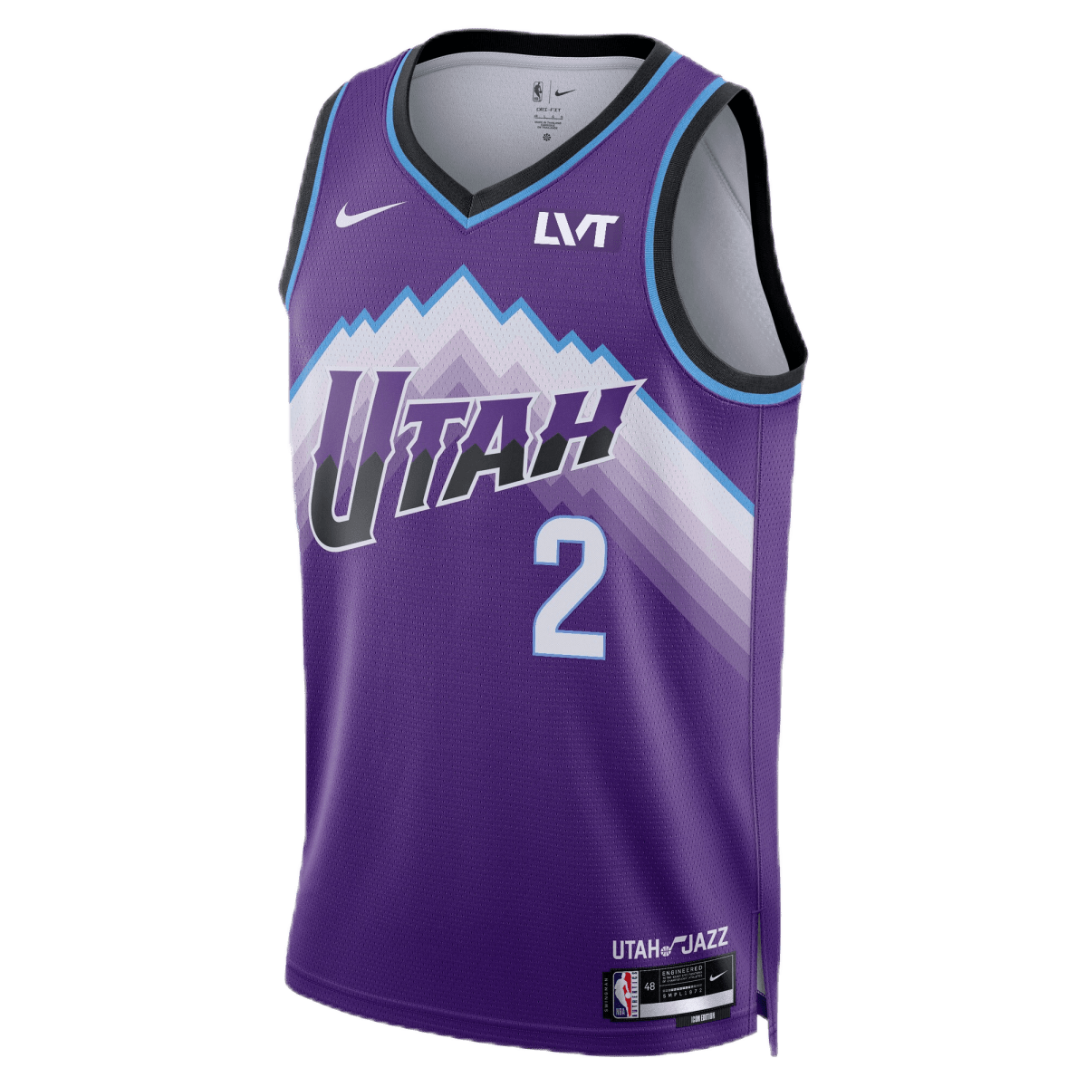 Kyle Anderson 2 Utah Jazz Purple Icon Jersey - Elite Zone Sports