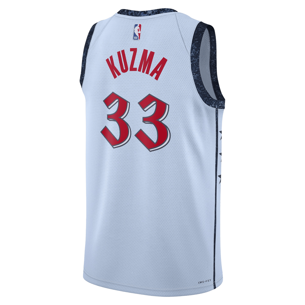 Kyle Kuzma 33 Washington Wizards Blue City Edition Jersey - Elite Zone Sports