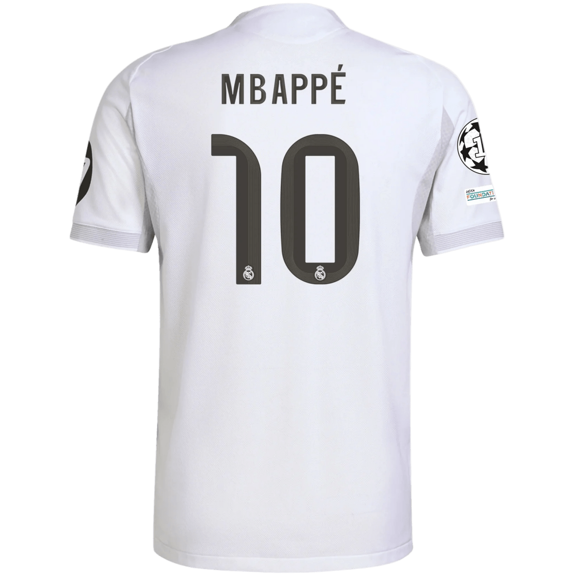 Kylian Mbappé 10 Real Madrid Home 25/26 White Fan Jersey - Elite Zone Sports