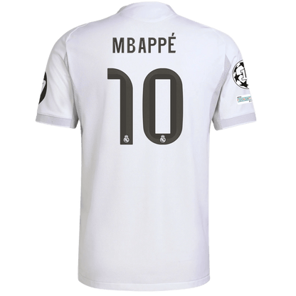 Kylian Mbappé 10 Real Madrid Home 25/26 White Fan Jersey - Elite Zone Sports