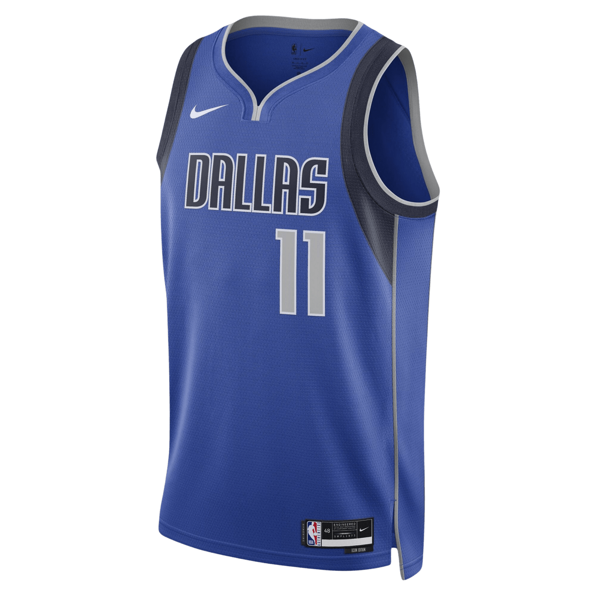 Kyrie Irving 11 Dallas Mavericks Blue Icon Jersey - Elite Zone Sports