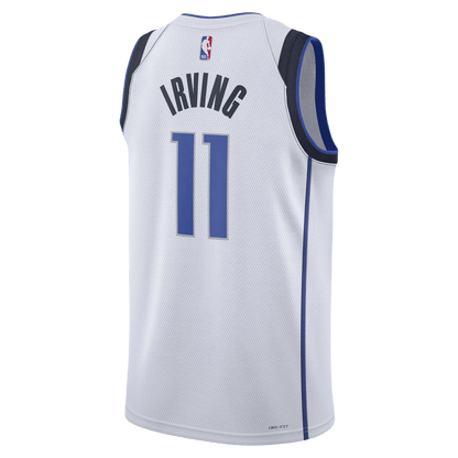 Kyrie Irving 11 Dallas Mavericks White Association Jersey - Elite Zone Sports