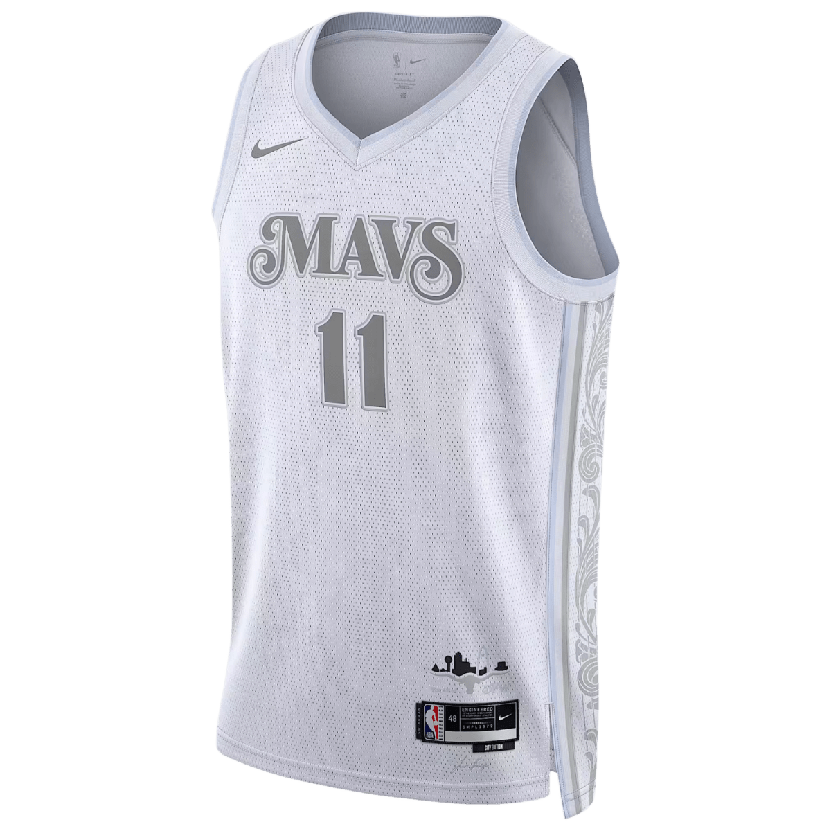 Kyrie Irving 11 Dallas Mavericks White City Edition Jersey - Elite Zone Sports