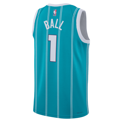 LaMelo Ball 1 Charlotte Hornets Teal Icon Jersey - Elite Zone Sports