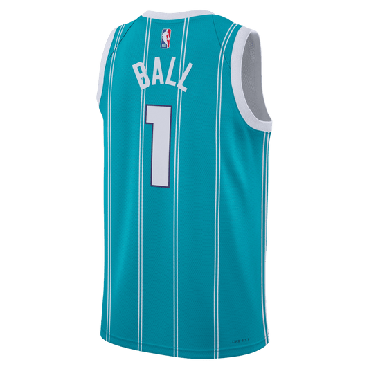 LaMelo Ball 1 Charlotte Hornets Teal Icon Jersey - Elite Zone Sports