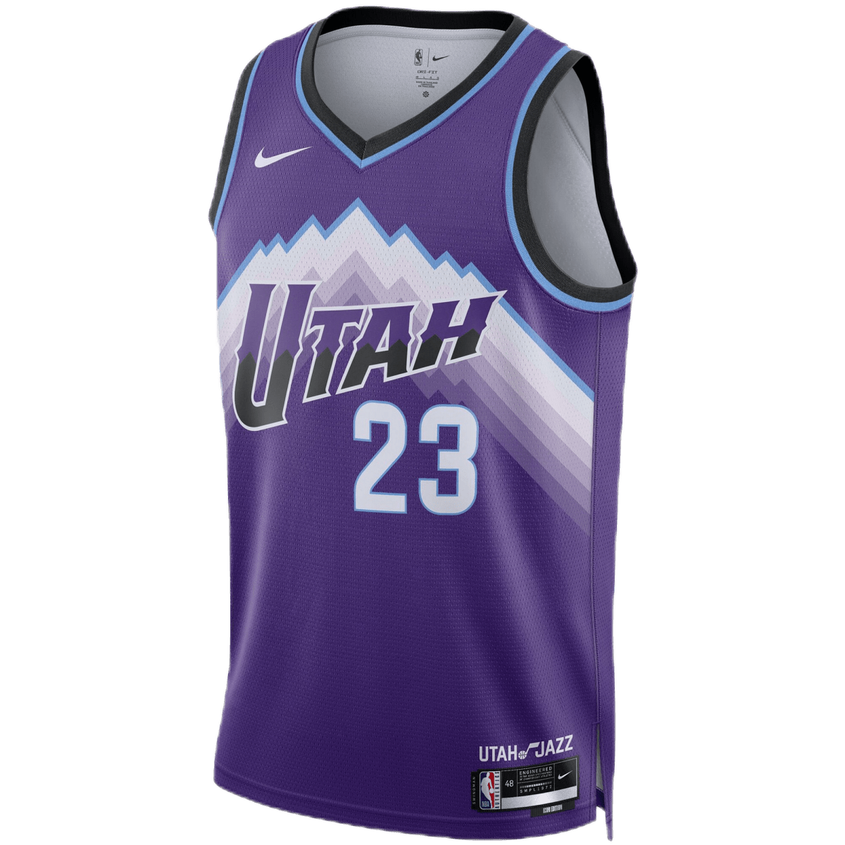 Lauri Markkanen 23 Utah Jazz Purple Icon Jersey - Elite Zone Sports