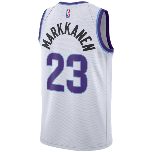 Lauri Markkanen 23 Utah Jazz White Association Jersey - Elite Zone Sports