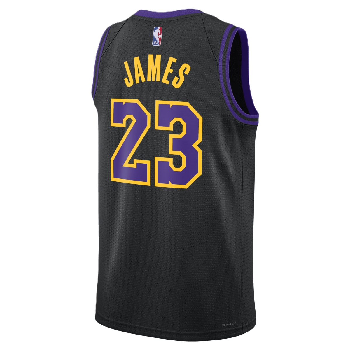 LeBron James 23 Los Angeles Lakers Black 2025/26 City Edition Jersey - Elite Zone Sports