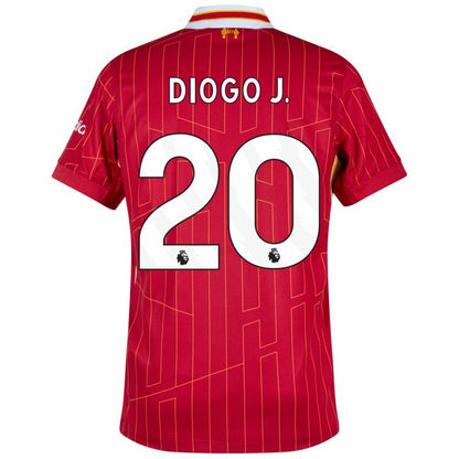 Liverpool 2024/25 Home Jersey Diogo Jota 20 - Elite Zone Sports