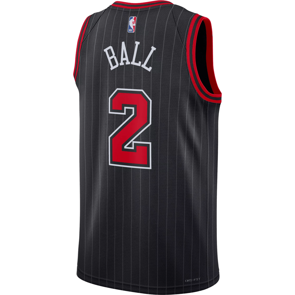 Lonzo Ball 2 Chicago Bulls Black Statement Jersey - Elite Zone Sports