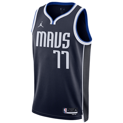 Luka Dončić 77 Dallas Mavericks Navy Statement Jersey - Elite Zone Sports