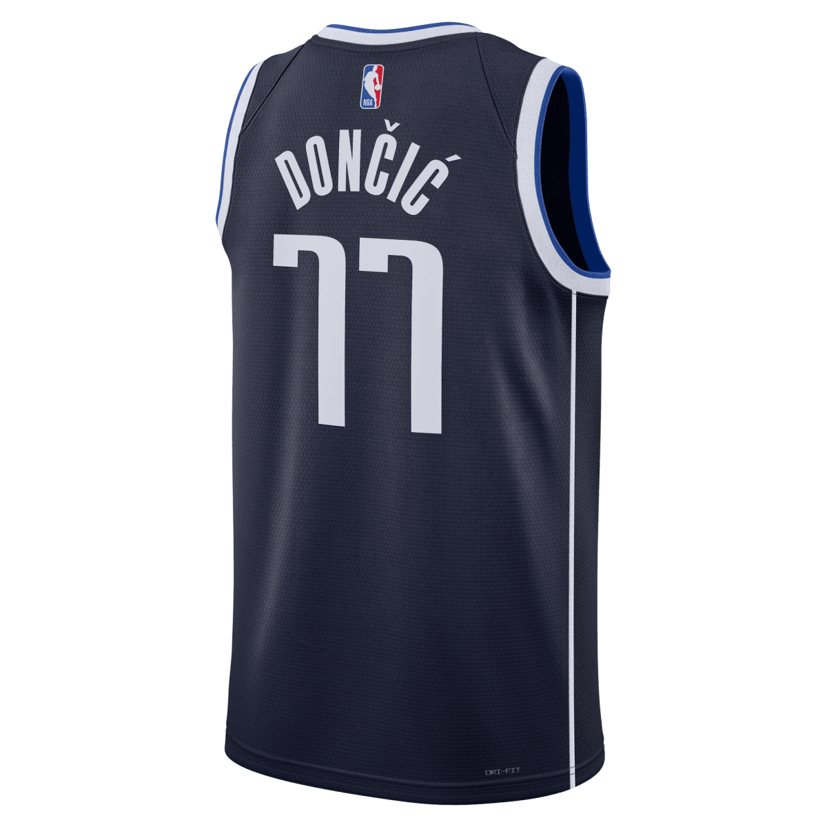 Luka Dončić 77 Dallas Mavericks Navy Statement Jersey - Elite Zone Sports