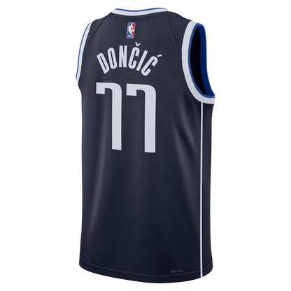 Luka Dončić 77 Dallas Mavericks Navy Statement Jersey - Elite Zone Sports