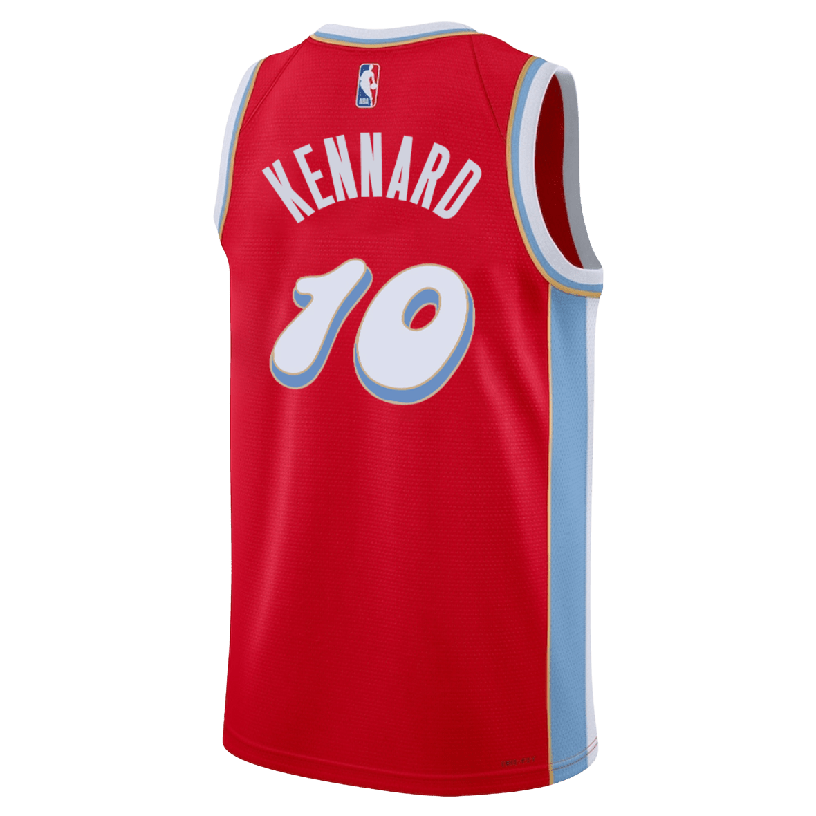 Luke Kennard 10 Memphis Grizzlies Red City Edition Jersey - Elite Zone Sports