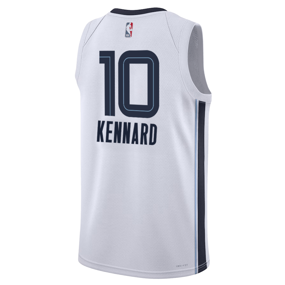 Luke Kennard 10 Memphis Grizzlies White Association Jersey - Elite Zone Sports
