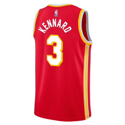 Luke Kennard 3 Atlanta Hawks Red Icon Jersey - Elite Zone Sports