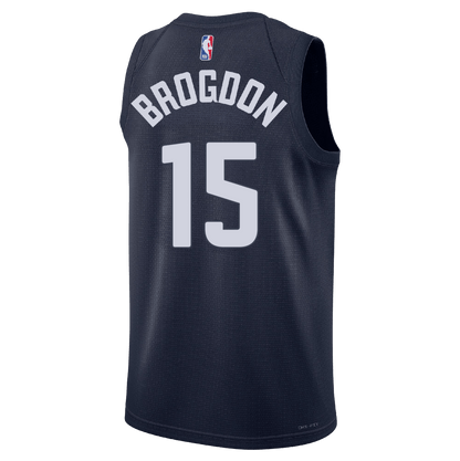 Malcolm Brogdon 15 Washington Wizards Blue Statement Jersey - Elite Zone Sports