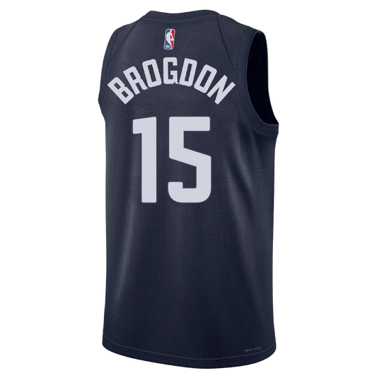 Malcolm Brogdon 15 Washington Wizards Blue Statement Jersey - Elite Zone Sports