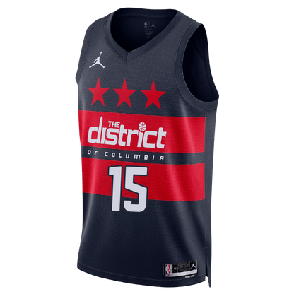 Malcolm Brogdon 15 Washington Wizards Blue Statement Jersey - Elite Zone Sports