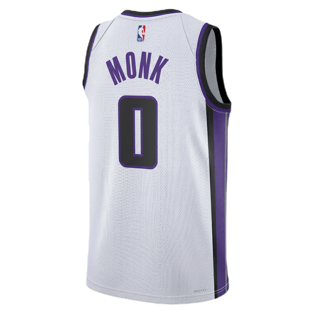Malik Monk 0 Sacramento Kings White Association Jersey - Elite Zone Sports