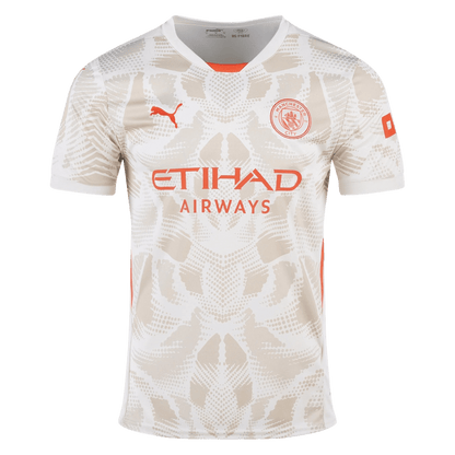 Manchester City 24/25 Away Goalkeeper Personalized Soccer Jersey - Elite Zone Sports