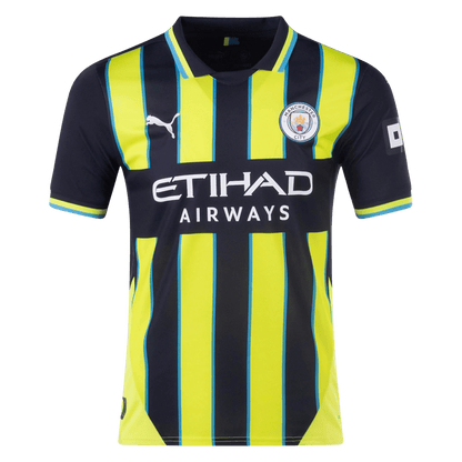 Manchester City 24/25 Away Personalized Fans Soccer Jersey - Elite Zone Sports