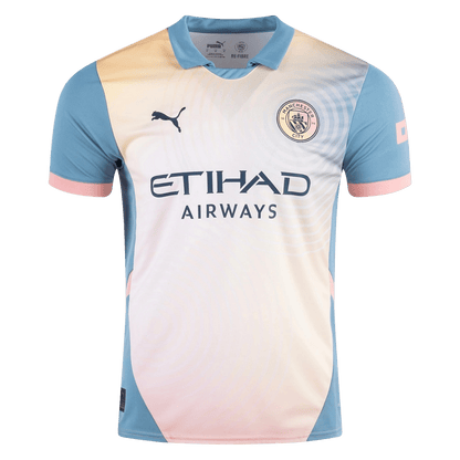 Manchester City 24/25 Fourth Personalized Fans Soccer Jersey - Elite Zone Sports