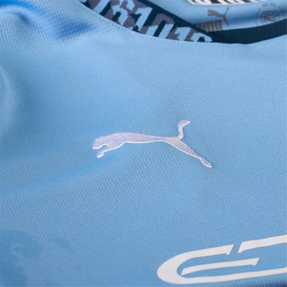 Manchester City 24/25 Home Long Sleeve Soccer Jersey - Elite Zone Sports