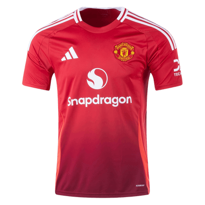 Manchester United 24/25 Home Personalized Fans Soccer Jersey - Elite Zone Sports