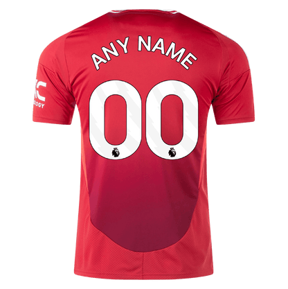 Manchester United 24/25 Home Personalized Fans Soccer Jersey - Elite Zone Sports