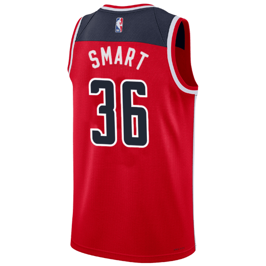 Marcus Smart 36 Washington Wizards Red Icon Jersey - Elite Zone Sports