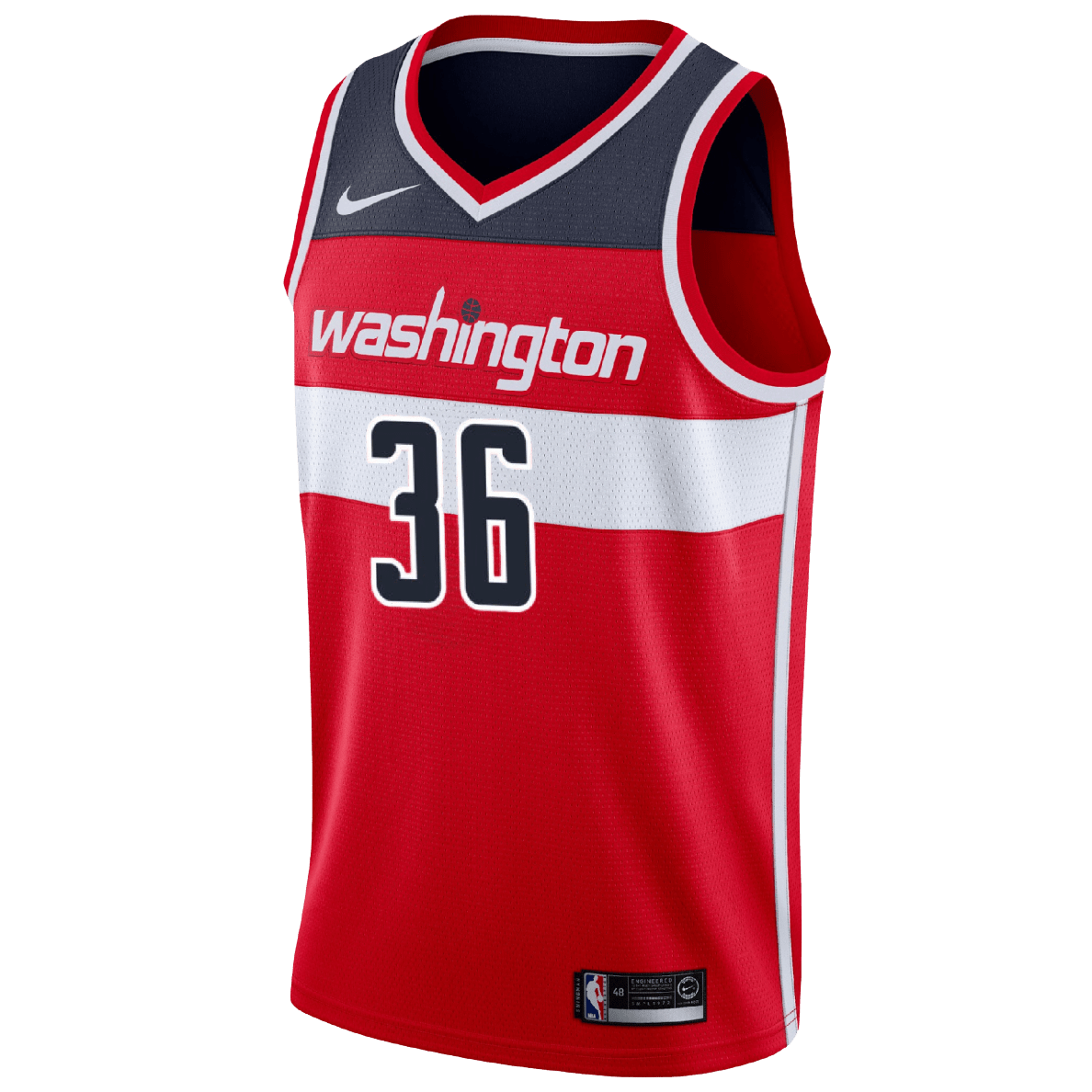 Marcus Smart 36 Washington Wizards Red Icon Jersey - Elite Zone Sports