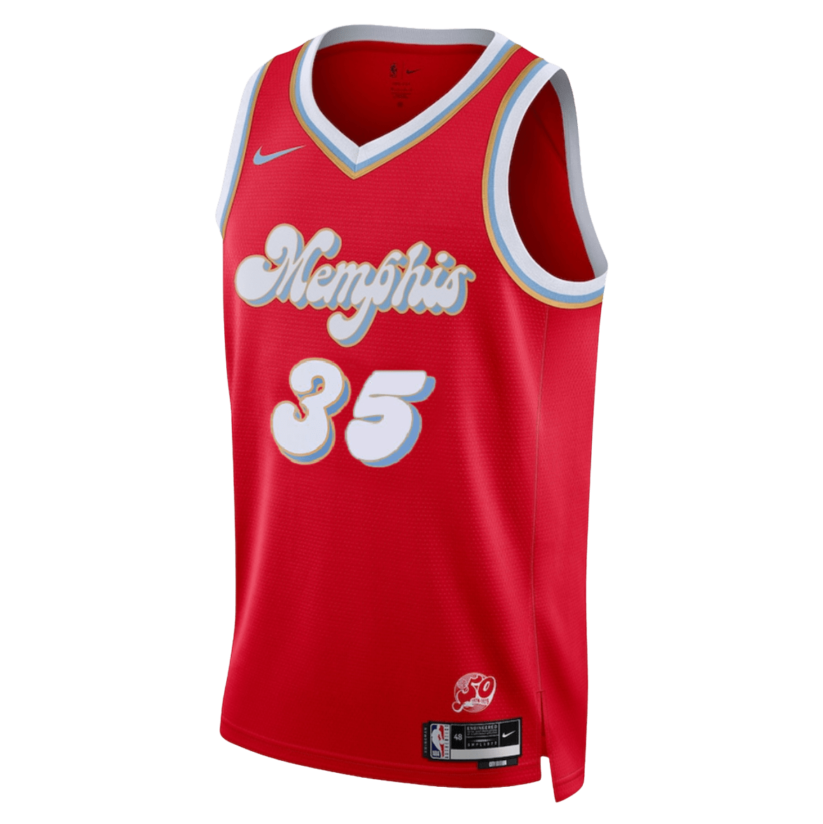 Marvin Bagley III 35 Memphis Grizzlies Red City Edition Jersey - Elite Zone Sports