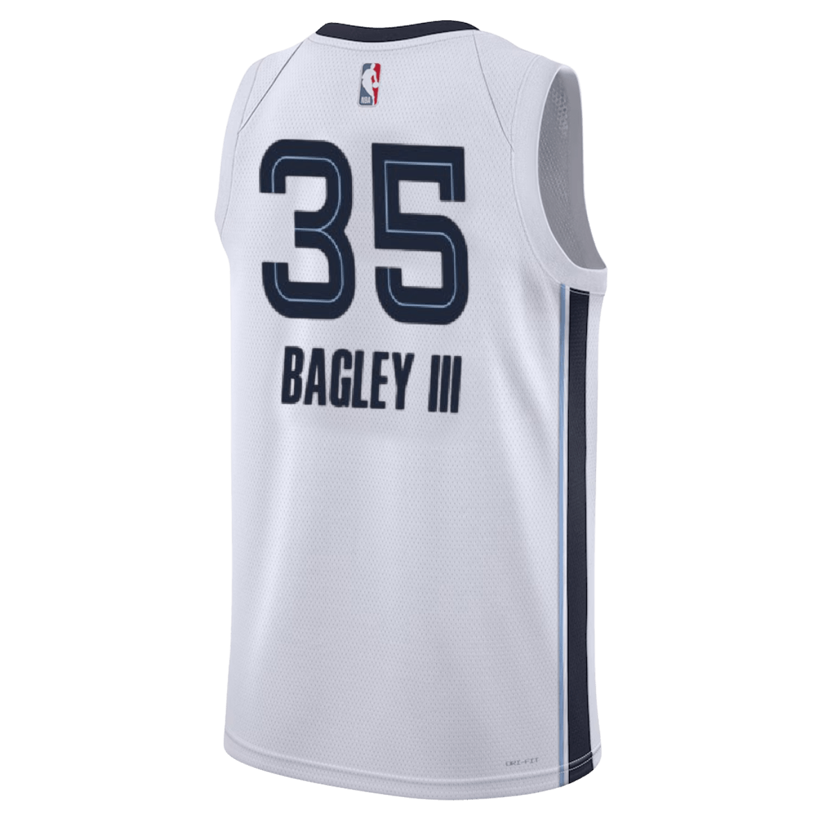 Marvin Bagley III 35 Memphis Grizzlies White Association Jersey - Elite Zone Sports