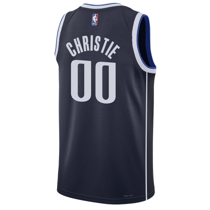 Max Christie 00 Dallas Mavericks Navy Statement Jersey - Elite Zone Sports