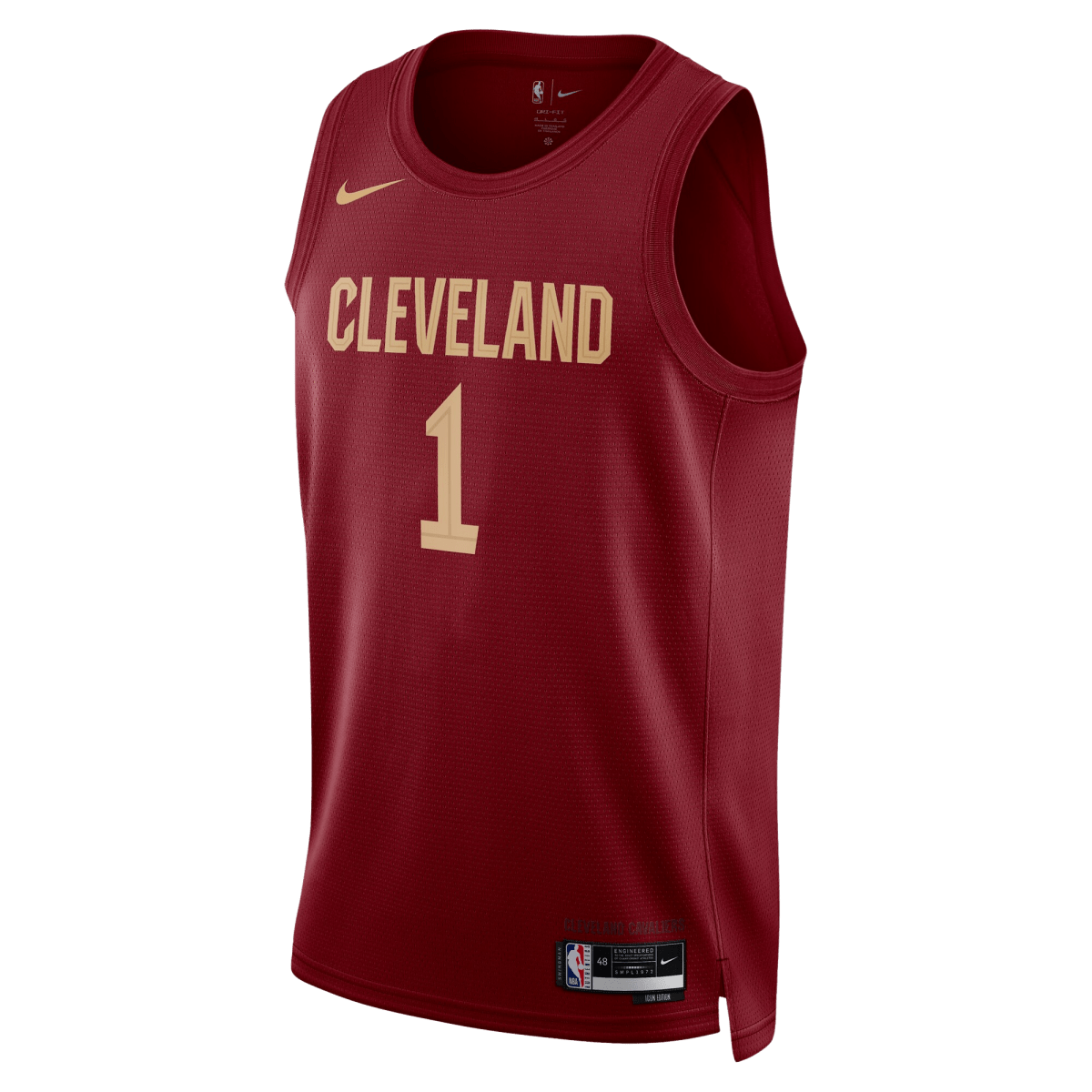 Max Strus 1 Cleveland Cavaliers Burgundy Icon Jersey - Elite Zone Sports